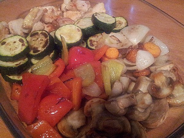 Mesno-zelenjavna pravljica